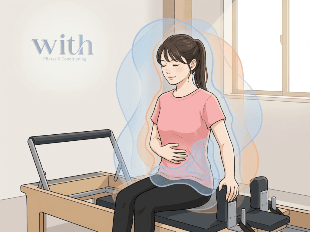 身体の感覚と不安定感の関係を整理することを示すイメージ