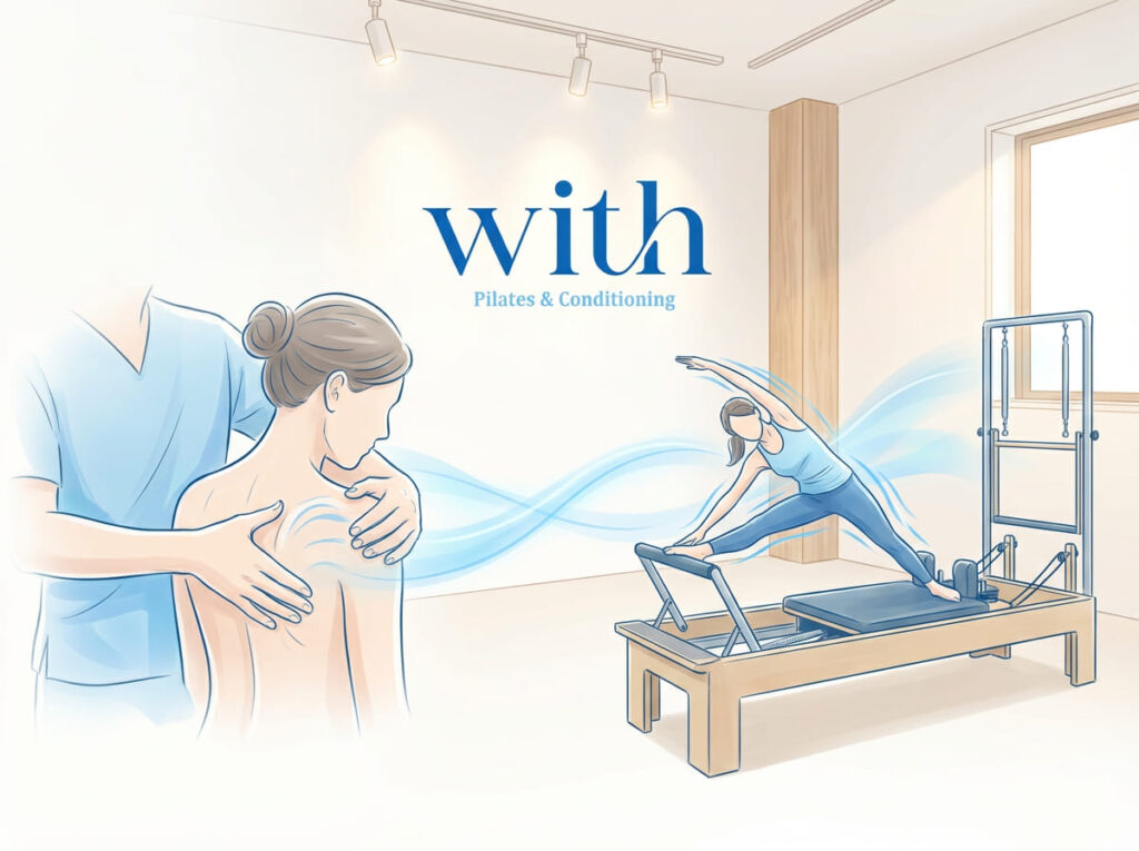 整体と運動が異なる役割を持つことを示すイメージ