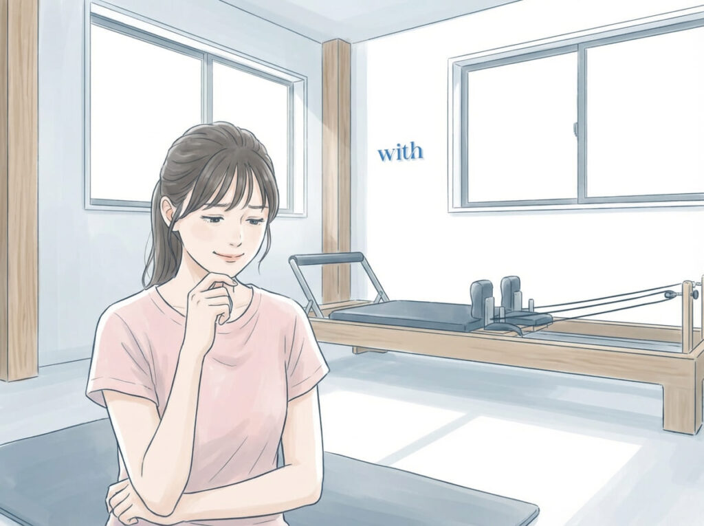 今の身体状態を整理して次の選択を考えるイメージ