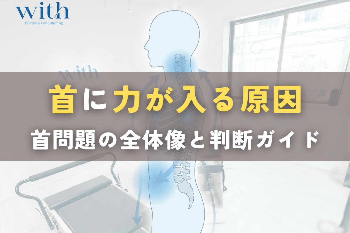 首に力が入る原因を体系的に整理した総合ガイド｜首トラブルのタイプ別マップ